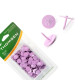 Percevejo Thomsen Rosa Cartela Com 50 Pecas Pc-025 Percevejo Thomsen Rosa Cartela Com 50 Pecas Pc-025