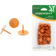 Percevejo Thomsen Laranja Cartela Com 50 Pecas Pc-026 Percevejo Thomsen Laranja Cartela Com 50 Pecas Pc-026