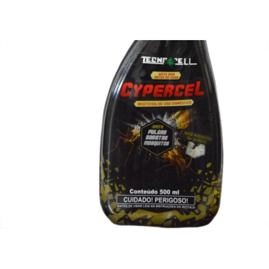 Anti Inseto Tecnocell/Cypercel 500Ml Spray 201697 Anti Inseto Tecnocell/Cypercel 500Ml Spray 201697