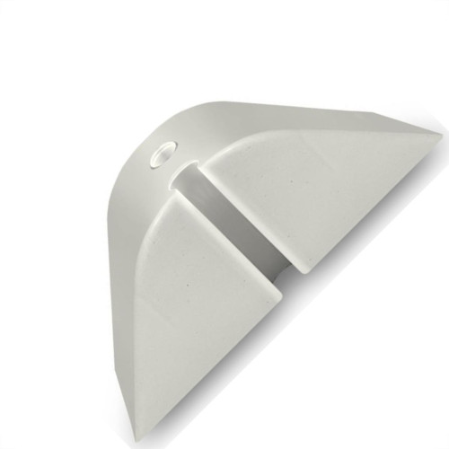 Calco Para Telha Lux Onda Alta 2 Furos Branco Com 25 Pecas 8262 Calco Para Telha Lux Onda Alta 2 Furos Branco Com 25 Pecas 8262