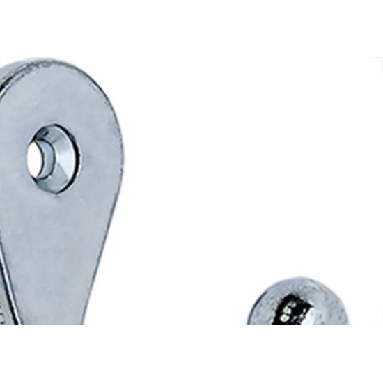 Cabide Silvana Zincado Simples Pequeno 99215 - Kit C/20 Cabide Silvana Zincado Simples Pequeno 99215 - Kit C/20