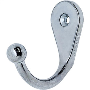Cabide Silvana Zincado Simples Grande 99222 - Kit C/20 
