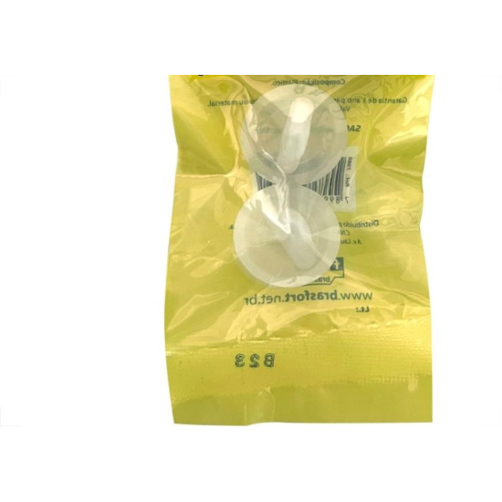 Cartela Tampa Pia/Lavatorio Brasfort Plastico 1'' Com 2 Pecas 7988 Cartela Tampa Pia/Lavatorio Brasfort Plastico 1'' Com 2 Pecas 7988