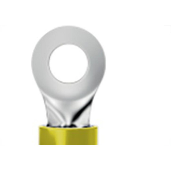 Pre-Isolado Sforplast Anel 4,0/6,0 Amarelo M6 100pcs 4766