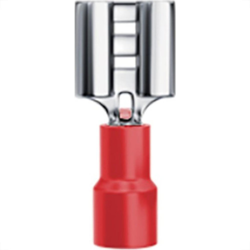 Pre-Isolado Sforplast Femea 0,5/1,5 Vermelho 100pcs 4771
