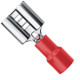 Pre-Isolado Sforplast Femea 0,5/1,5 Vermelho 100pcs 4771