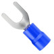 Pre-Isolado Sforplast Forquilha 1,5/2,5 Azul M6 100pcs 4778 Pre-Isolado Sforplast Forquilha 1,5/2,5 Azul M6 100pcs 4778