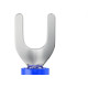Pre-Isolado Sforplast Forquilha 1,5/2,5 Azul M6 100pcs 4778 Pre-Isolado Sforplast Forquilha 1,5/2,5 Azul M6 100pcs 4778