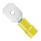 Pre-Isolado Sforplast Macho Amarelo 4,0/6,0 100pcs 4794
