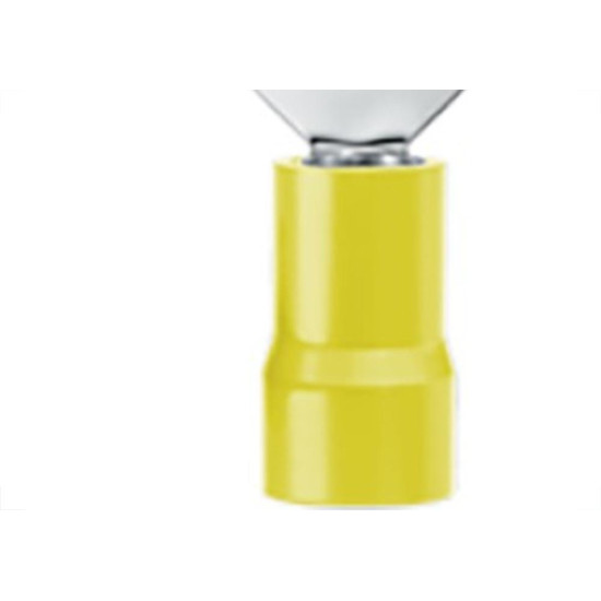 Pre-Isolado Sforplast Macho Amarelo 4,0/6,0 100pcs 4794