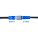 Pre-Isolado Sforplast Macho Azul 1,5/2,5 100pcs 4795 Pre-Isolado Sforplast Macho Azul 1,5/2,5 100pcs 4795