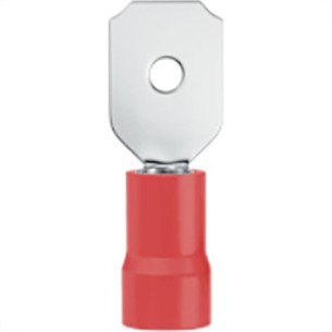 Pre-Isolado Sforplast Macho Vermelho 0,5/1,5  100pcs 4796