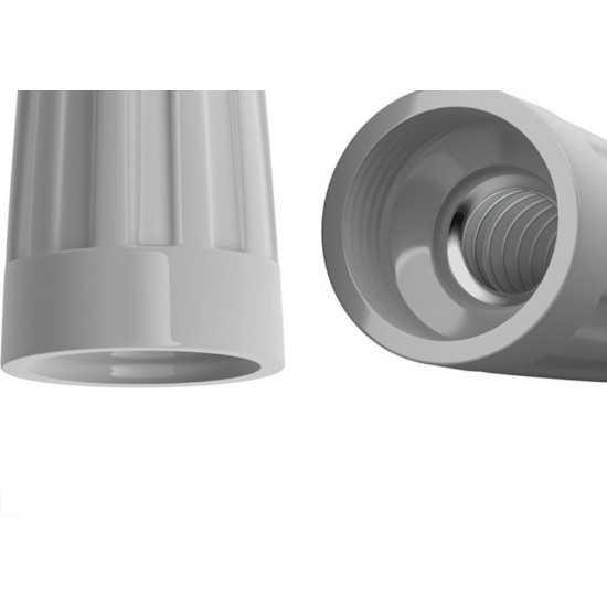 Conector Torcao Sforplast 0,8-2,5Mm Cinza 100pcs 4055