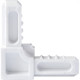 Acessorio Canto Para Perfil Tela Mosquiteira Decal 009 Branco Kit Com 4 Pecas Kit-009-Bco Acessorio Canto Para Perfil Tela Mosquiteira Decal 009 Branco Kit Com 4 Pecas Kit-009-Bco