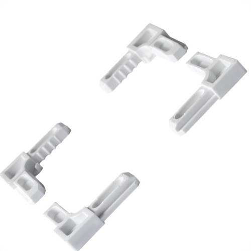 Acessorio Canto Para Perfil Tela Mosquiteira Decal 009 Branco Kit Com 4 Pecas Kit-009-Bco Acessorio Canto Para Perfil Tela Mosquiteira Decal 009 Branco Kit Com 4 Pecas Kit-009-Bco