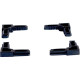 Acessorio Canto Para Perfil Tela Mosquiteira Decal 009 Preto Kit Com 4 Pecas Kit-009-Pto Acessorio Canto Para Perfil Tela Mosquiteira Decal 009 Preto Kit Com 4 Pecas Kit-009-Pto