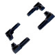 Acessorio Canto Para Perfil Tela Mosquiteira Decal 009 Preto Kit Com 4 Pecas Kit-009-Pto Acessorio Canto Para Perfil Tela Mosquiteira Decal 009 Preto Kit Com 4 Pecas Kit-009-Pto