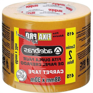 Fita Dupla Face Adelbras De Papel Carpet 415 48 X 30M - Kit C/2