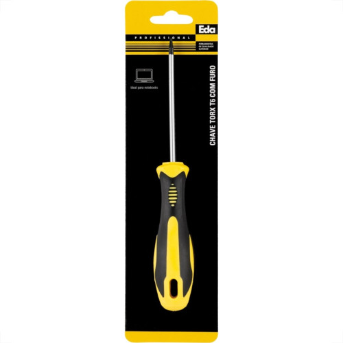Chave Torx Eda T-06 Com Cabo Com Furo Para Notebook 0Hd