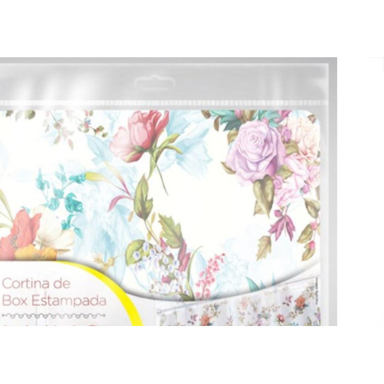 Cortina Para Box Perfetto Estampada 1,38 X 2,00M 0147
