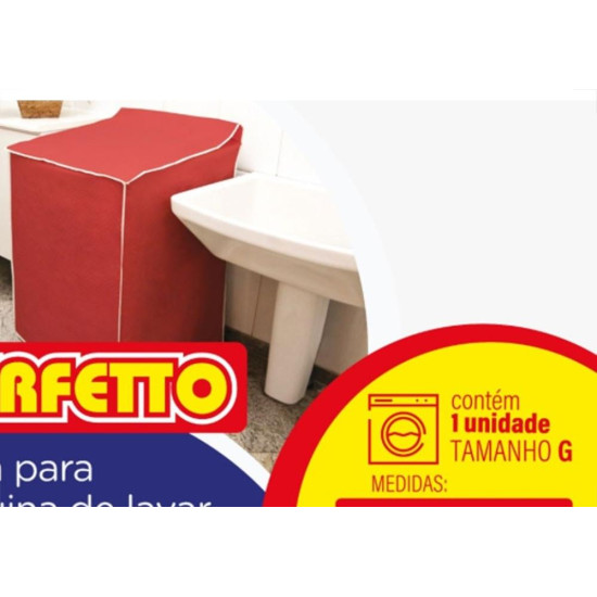 Capa Para Maquina De Lavar Perfetto Reforcada G 0466 Capa Para Maquina De Lavar Perfetto Reforcada G 0466