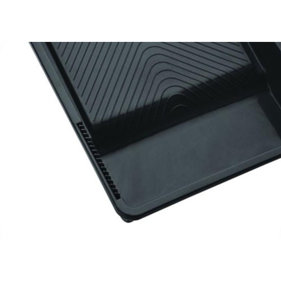 Bandeja De Plastico Atlas 23Cm Preta 1523P Bandeja De Plastico Atlas 23Cm Preta 1523P