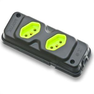 Kit C/2 - Tomada Barra Fiolux   Dupla 20A 2 Polos+Terra P...