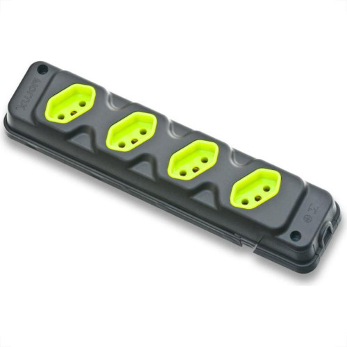 Kit C/3 - Tomada Barra Fiolux   Quadrupla 20A 2 Polos+Ter... Kit C/3 - Tomada Barra Fiolux   Quadrupla 20A 2 Polos+Ter...