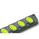 Kit C/3 - Tomada Barra Fiolux   Quadrupla 20A 2 Polos+Ter... Kit C/3 - Tomada Barra Fiolux   Quadrupla 20A 2 Polos+Ter...