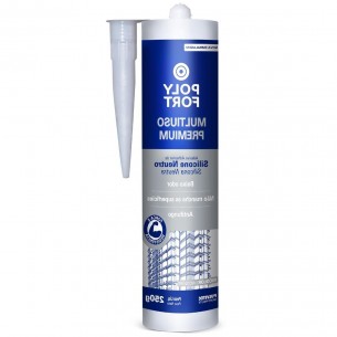 Cola Silicone Polyfort 250G Neutro Incolor Pulvitec Zn142