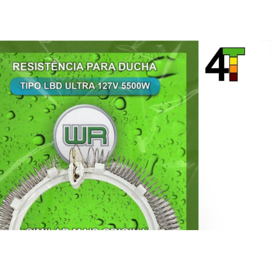 Resistencia Compativel com Lorenzetti Bella/Ultra Wr 127V 5500W 7549 Resistencia Compativel com Lorenzetti Bella/Ultra Wr 127V 5500W 7549