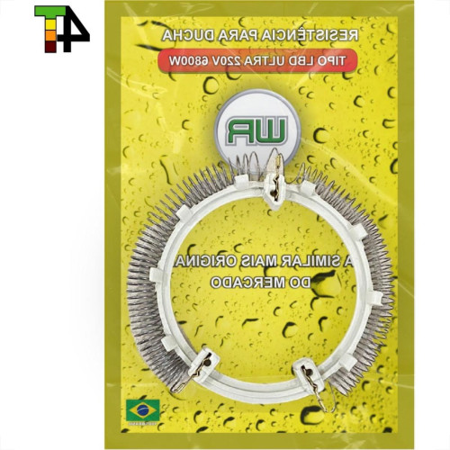 Resistencia Tipo Lorenzetti Bella/Ultra Wr 220V 6800W 7550 Resistencia Tipo Lorenzetti Bella/Ultra Wr 220V 6800W 7550