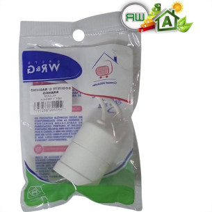 Soquete Com Rabicho Wr Branco Flowpack  8272