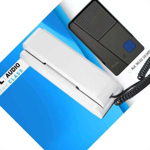 Porteiro Hdl Class Para Ate 3 Externo 1 Botao Branco 