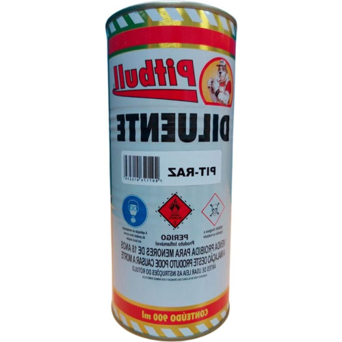 Aguarras Pitbull 900Ml Arpt90012 - Kit C/12 Aguarras Pitbull 900Ml Arpt90012 - Kit C/12