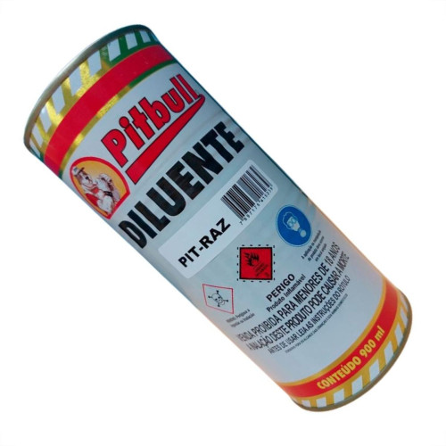 Aguarras Pitbull 900Ml Arpt90012 - Kit C/12 Aguarras Pitbull 900Ml Arpt90012 - Kit C/12