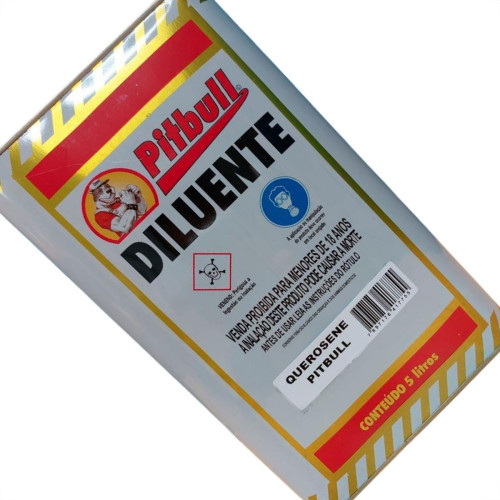 Querosene Pitbull 5L Lata Qpt0504 Querosene Pitbull 5L Lata Qpt0504