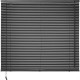 Persiana Horizontal Pvc Preta L100Cm X A130Cm X 25Mm Pr2903-8 Persiana Horizontal Pvc Preta L100Cm X A130Cm X 25Mm Pr2903-8