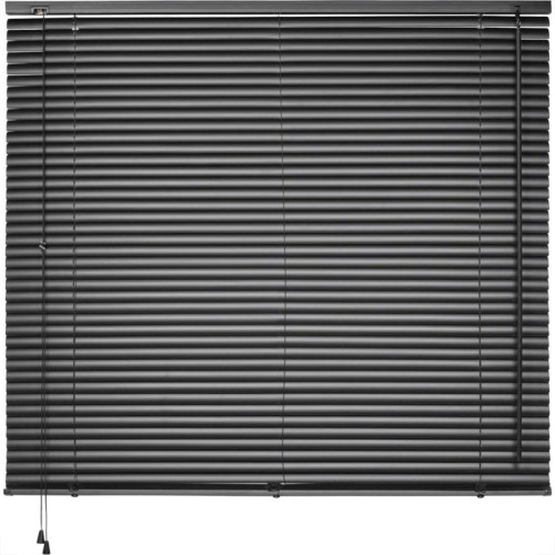 Persiana Horizontal Pvc Preta L140Cm X A130Cm X 25Mm Pr2905-8 Persiana Horizontal Pvc Preta L140Cm X A130Cm X 25Mm Pr2905-8