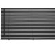 Persiana Horizontal Pvc Preta L140Cm X A130Cm X 25Mm Pr2905-8 Persiana Horizontal Pvc Preta L140Cm X A130Cm X 25Mm Pr2905-8