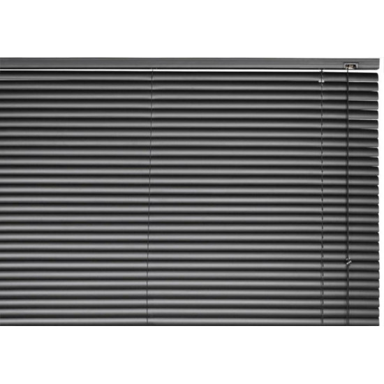 Persiana Horizontal Pvc Preta L140Cm X A130Cm X 25Mm Pr2905-8 Persiana Horizontal Pvc Preta L140Cm X A130Cm X 25Mm Pr2905-8