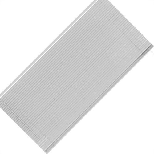 Persiana Horizontal Pvc Cinza L160Cm X A130Cm X 25Mm Pr2906-5 Persiana Horizontal Pvc Cinza L160Cm X A130Cm X 25Mm Pr2906-5