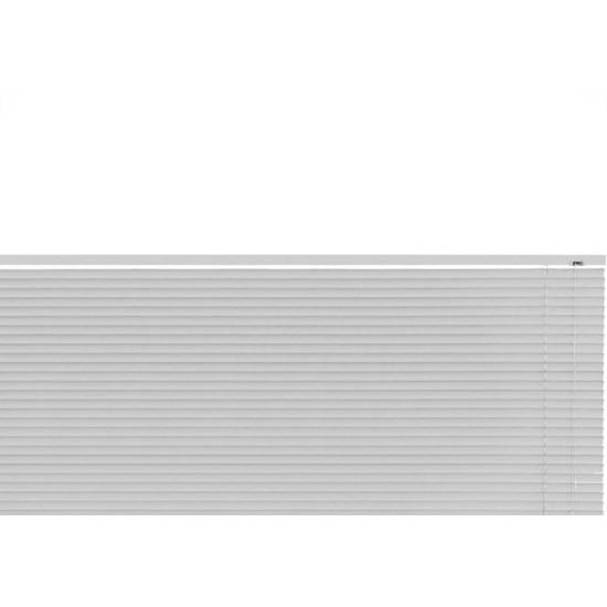 Persiana Horizontal Pvc Cinza L160Cm X A130Cm X 25Mm Pr2906-5 Persiana Horizontal Pvc Cinza L160Cm X A130Cm X 25Mm Pr2906-5