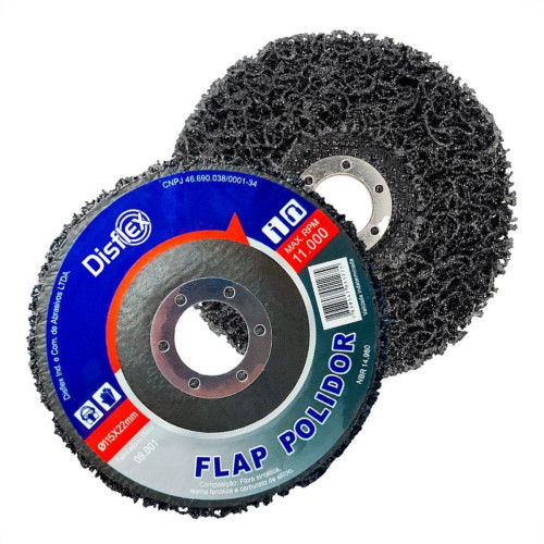 Disco Flap Removedor/Polidor Disflex Strip 115X22Mm 09.001 Disco Flap Removedor/Polidor Disflex Strip 115X22Mm 09.001