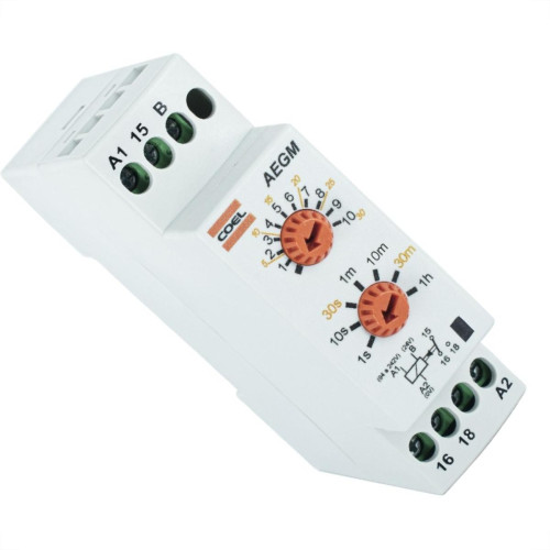 Coel Temporizador Eletronico Aegmâ Multi Escala Bivolt Aeg-Ucm...P Coel Temporizador Eletronico Aegmâ Multi Escala Bivolt Aeg-Ucm...P