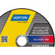Disco De Corte Para Inox Norton Standard 41/2X1,0X7/8