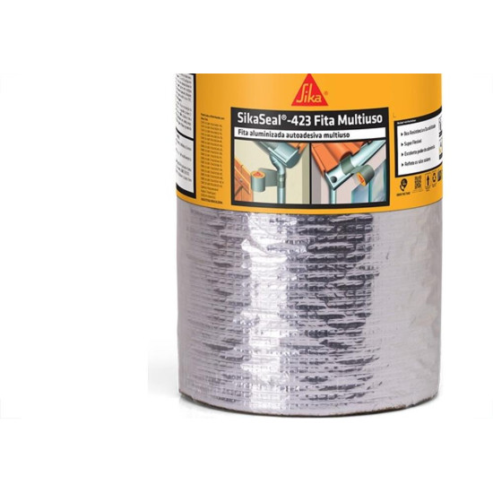Fita Veda Tudo Sikaseal-423 30Cm X 10M 770927 Fita Veda Tudo Sikaseal-423 30Cm X 10M 770927