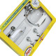 Acessorio Wc Japi Samba Fit Cromado Kit Com 5 Pecas Jkscf Acessorio Wc Japi Samba Fit Cromado Kit Com 5 Pecas Jkscf