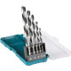 Broca 3 Pontas Para Madeira Makita 04A10Mm Com 5 Pecas D-72861 Broca 3 Pontas Para Madeira Makita 04A10Mm Com 5 Pecas D-72861