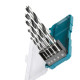 Broca 3 Pontas Para Madeira Makita 04A10Mm Com 5 Pecas D-72861 Broca 3 Pontas Para Madeira Makita 04A10Mm Com 5 Pecas D-72861